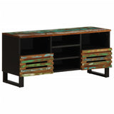 Meuble TV 100x34x46 cm bois d'acacia massif