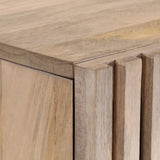 Sideboard 40x34x110 cm aus massivem Mangoholz