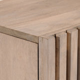 Sideboard 60x34x100 cm aus massivem Mangoholz