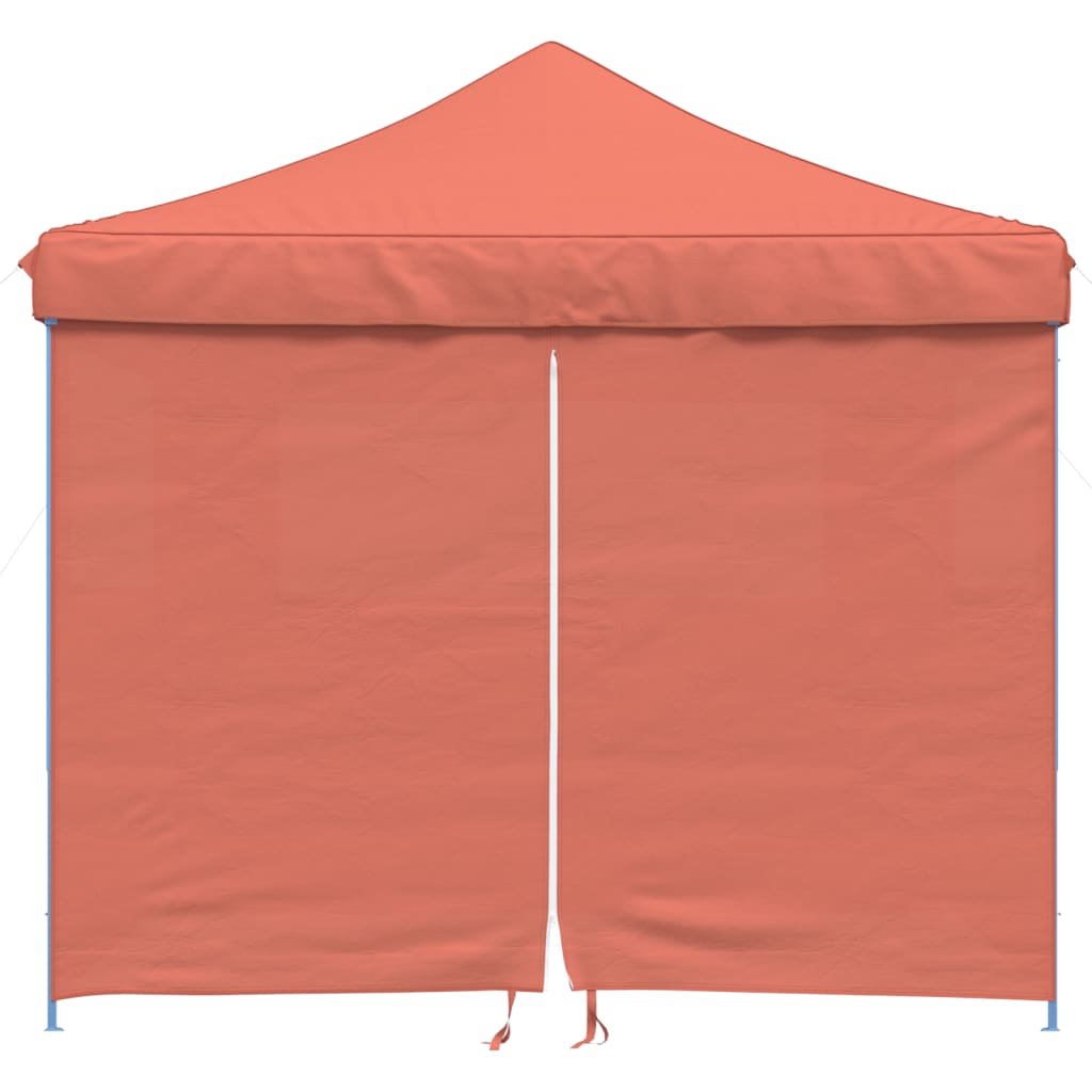 Pop-up folding party tent with 4 side walls