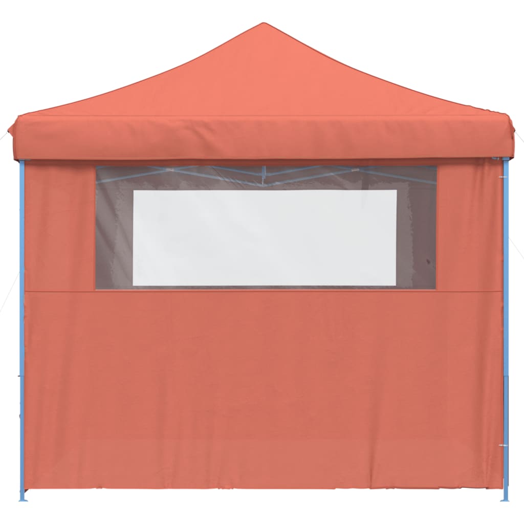 Pop-up folding party tent with 4 side walls