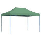 Green retractable folding reception tent 440x292x315 cm