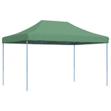 Tente de réception pliable escamotable vert 440x292x315 cm