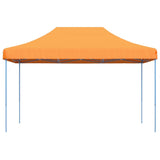 Tente de réception pliable escamotable orange 440x292x315 cm