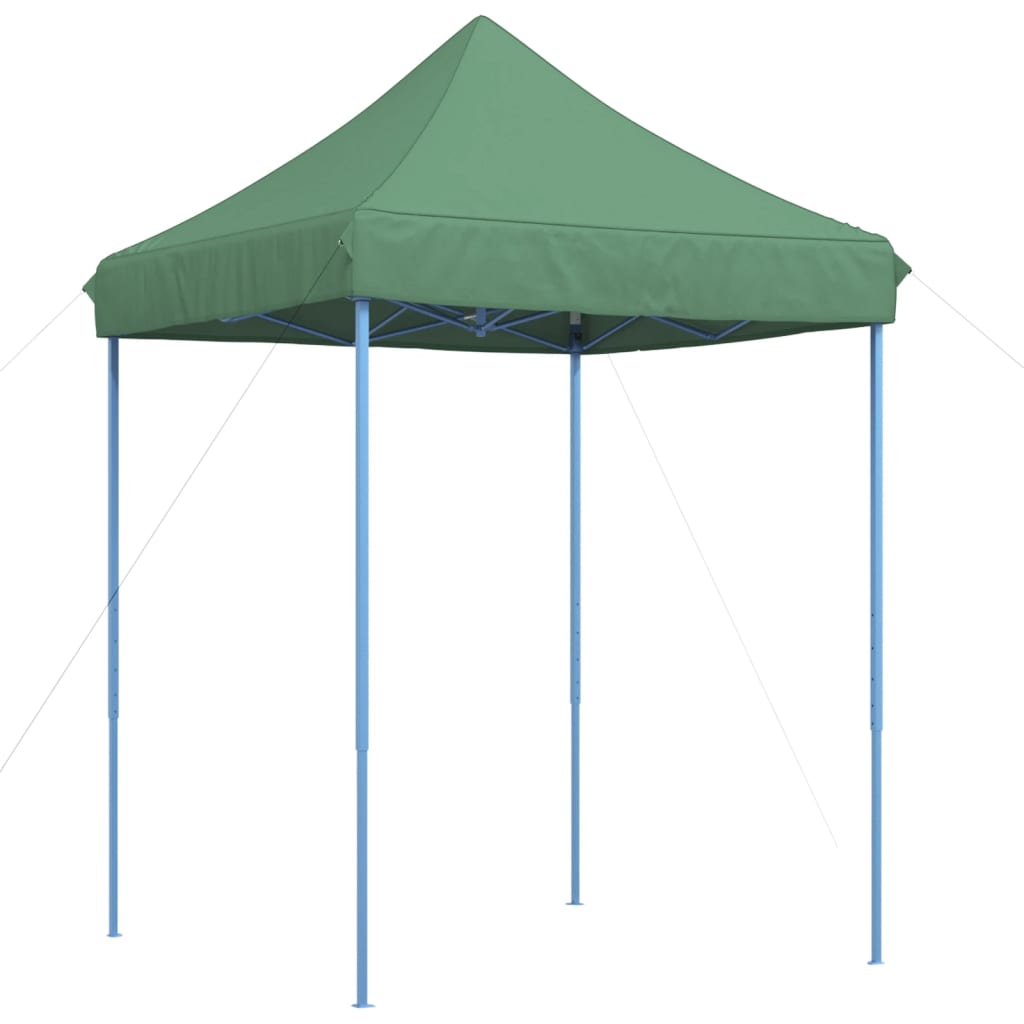 Tente de réception pliable escamotable vert 200x200x306 cm