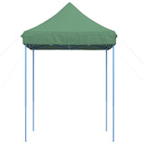 Tente de réception pliable escamotable vert 200x200x306 cm