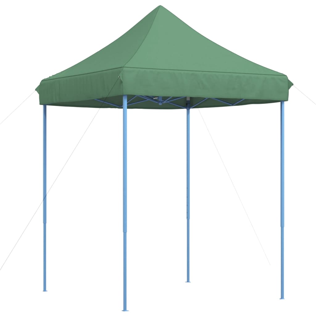 Tente de réception pliable escamotable vert 200x200x306 cm