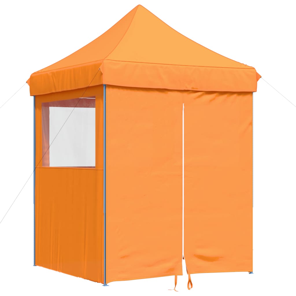 Pop-up folding party tent with 4 side walls