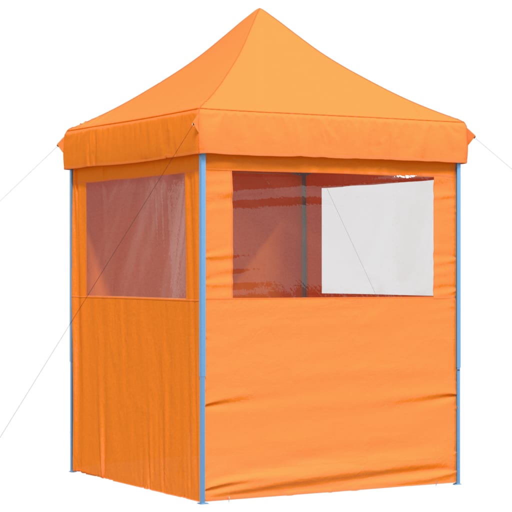 Pop-up folding party tent with 4 side walls