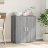 Sonoma graues Sideboard 60x31x70 cm, Holzwerkstoff