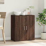 Brown oak sideboard 60x31x70 cm engineered wood