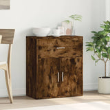 Smoked oak sideboard 60x31x70 cm engineered wood