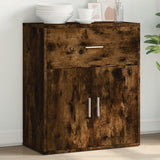 Smoked oak sideboard 60x31x70 cm engineered wood