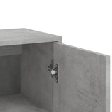 Betongraues Sideboard 60x31x84 cm, Holzwerkstoff