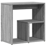 Table d'appoint Sonoma gris 50x30x50 cm Bois d'ingénierie