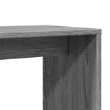 Table d'appoint Sonoma gris 50x30x50 cm Bois d'ingénierie