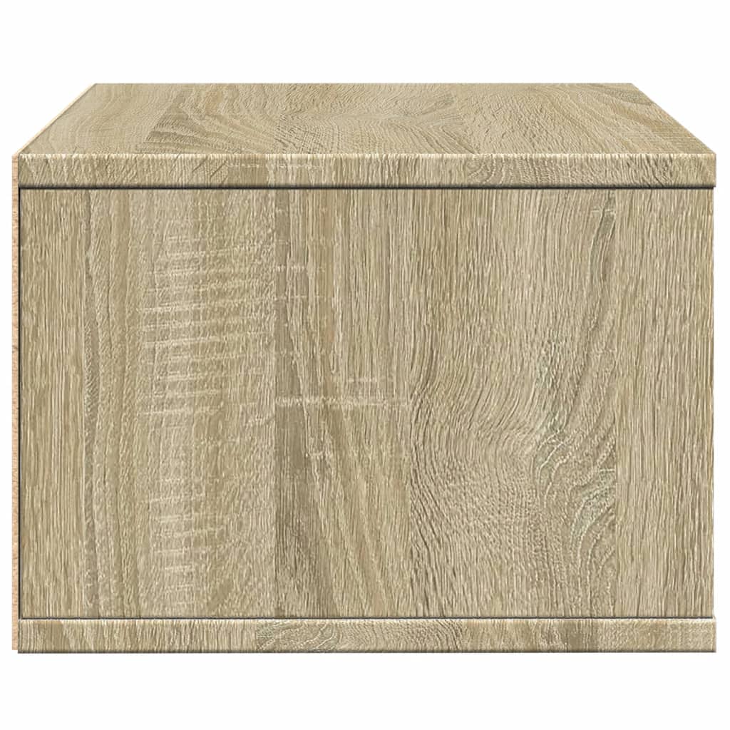 Support d'imprimante chêne sonoma 40x32x22,5 cm bois ingénierie