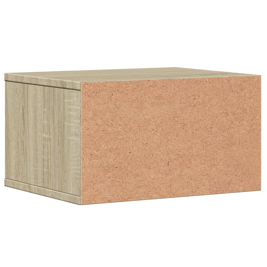 Support d'imprimante chêne sonoma 40x32x22,5 cm bois ingénierie