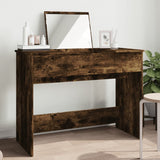 Dressing table with smoked oak mirror 100x45x76 cm