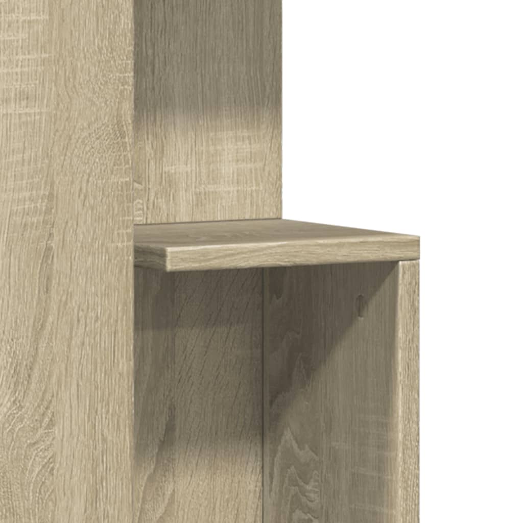 Table d'appoint chêne sonoma 35x35x60 cm bois d'ingénierie