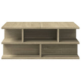 Sonoma oak coffee table 70x70x29 cm engineered wood