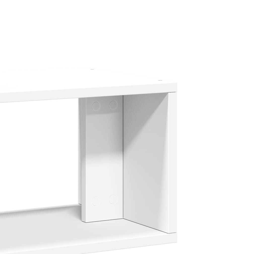 Meubles TV 2 pcs blanc 75x30x50 cm bois d'ingénierie