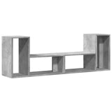 Meubles TV 2 pcs gris béton 75x30x50 cm bois d'ingénierie