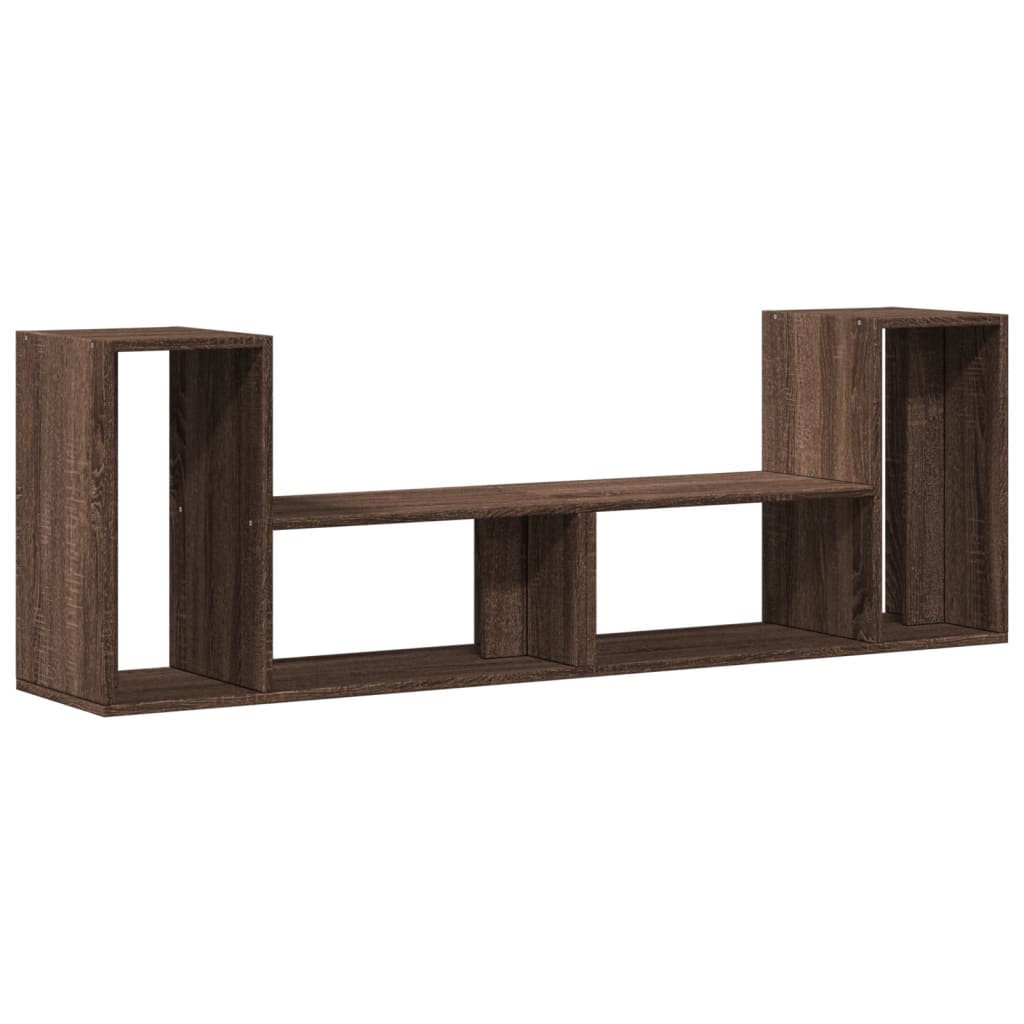 Meubles TV 2 pcs chêne marron 75x30x50 cm bois ingénierie