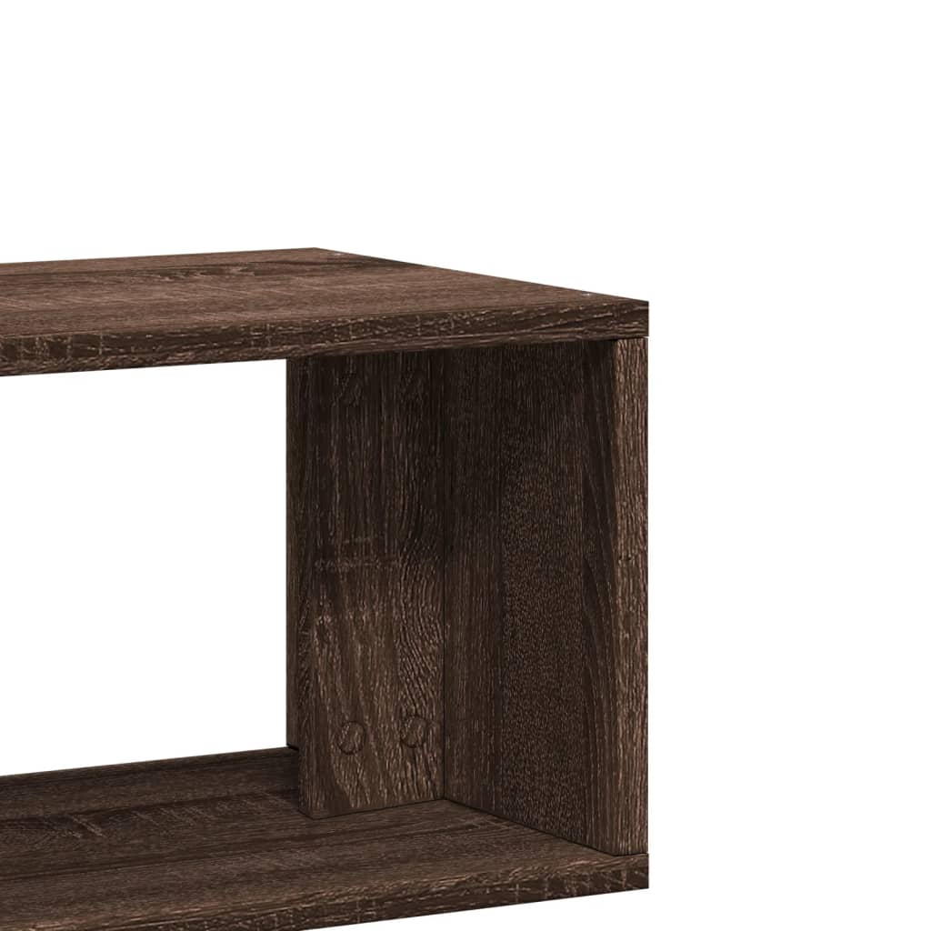 Meubles TV 2 pcs chêne marron 75x30x50 cm bois ingénierie