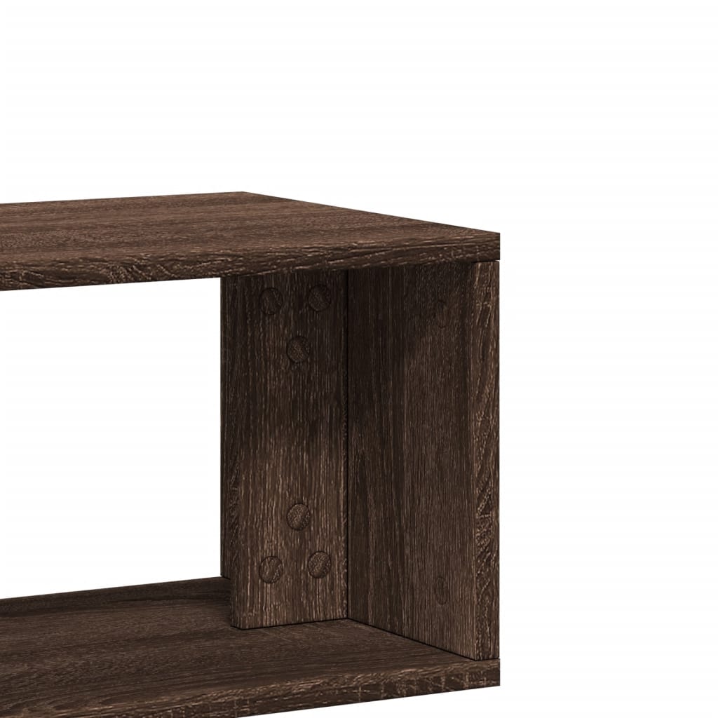 Meubles TV 2 pcs chêne marron 100x30x50 cm bois d'ingénierie