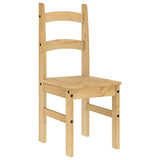 Dining chairs set of 2 40x46x99 cm solid pine wood