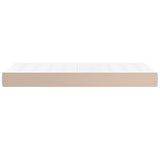 Pocket spring bed mattress cappuccino 120x190x20 cm