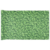 Balcony privacy screen green plant look 300x75 cm PVC