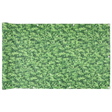 Balcony privacy screen green plant look 800x75 cm PVC