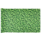 Écran d'intimité de balcon aspect de plante vert 800x90 cm PVC