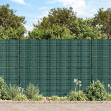 Brises-vues de jardin 10 pcs vert 252,5x19 cm PVC