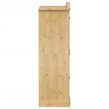 Garde-robe Corona 151,5x52x170 cm bois de pin massif