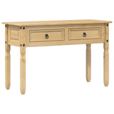 Table console Corona 115x46x73 cm bois de pin massif