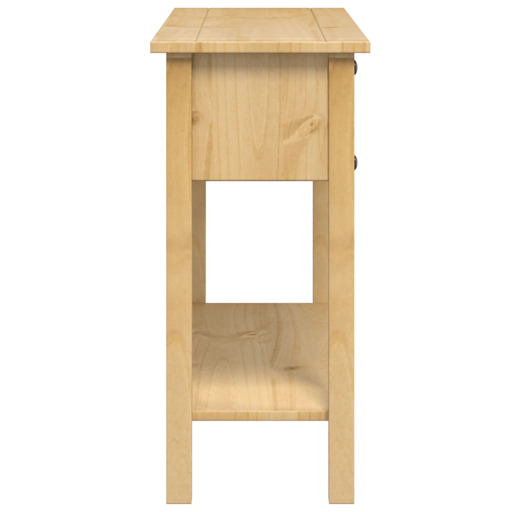 Table console Corona 114x34,5x73 cm bois de pin massif