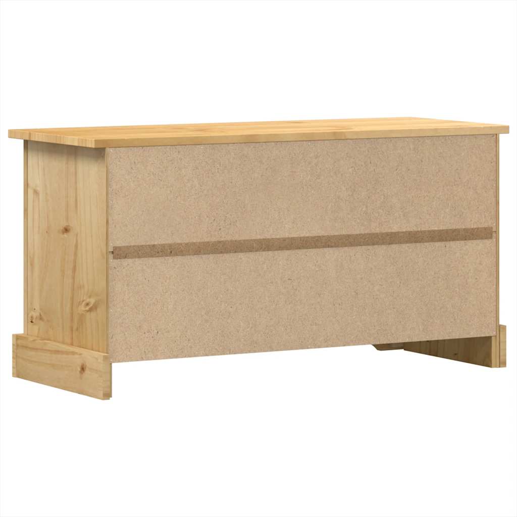 Meuble TV Corona 100x40x52 cm bois de pin massif