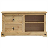 Meuble TV Corona 100x40x52 cm bois de pin massif