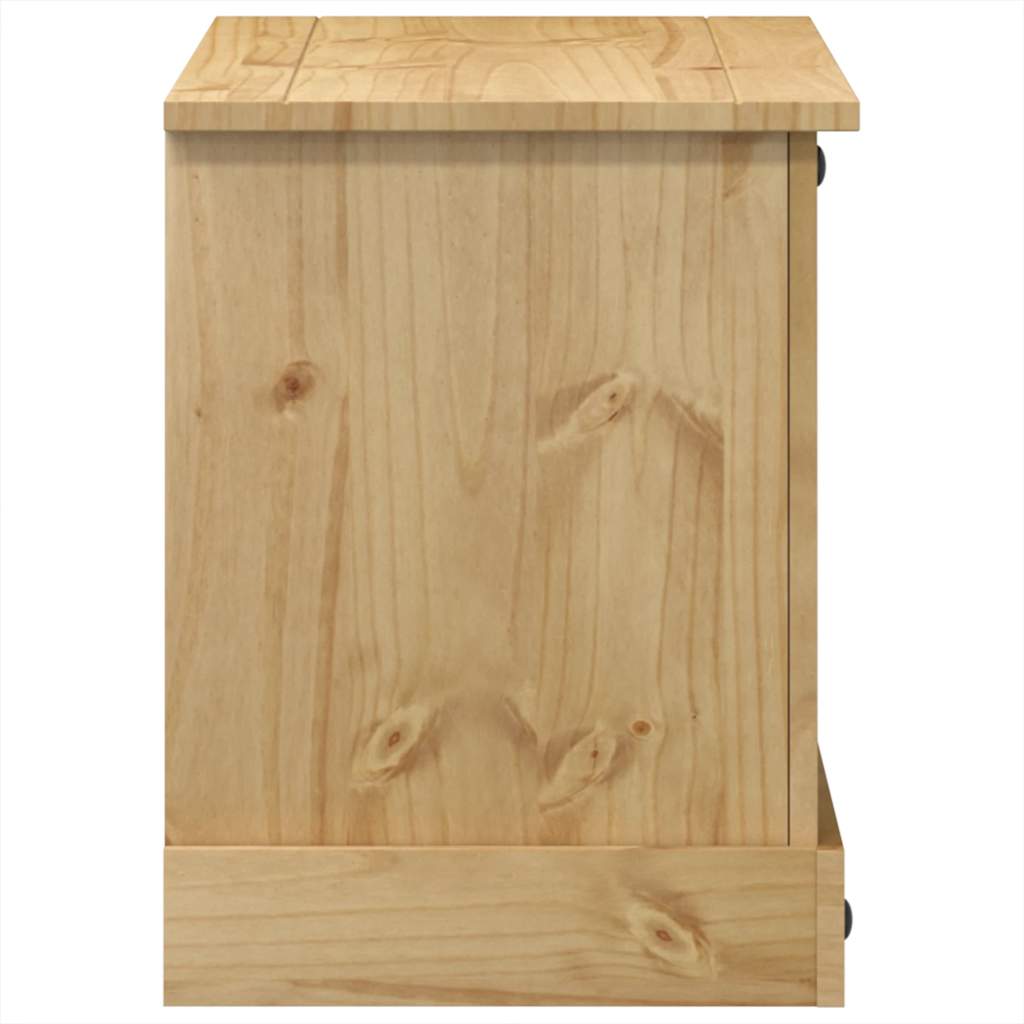 Meuble TV Corona 100x40x52 cm bois de pin massif