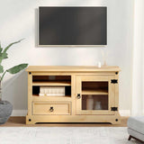 Meuble TV Corona 100x45x58 cm bois de pin massif