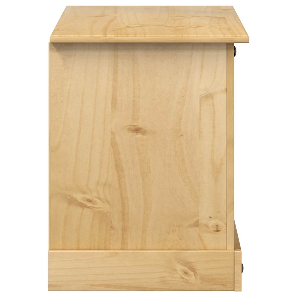 Meuble TV Corona 100x45x58 cm bois de pin massif