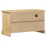 Meuble TV Corona 100x45x58 cm bois de pin massif