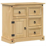 Buffet Corona 87x40x76 cm bois massif de pin