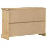 Buffet Corona 115x40x76 cm bois massif de pin