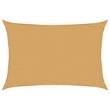 Voile d'ombrage 160 g/m² rectangulaire sable 2,5x3,5m PEHD