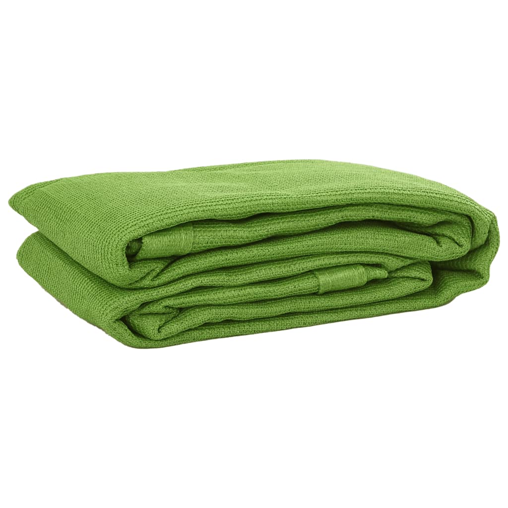 Tapis de tente vert clair 250x500 cm PEHD