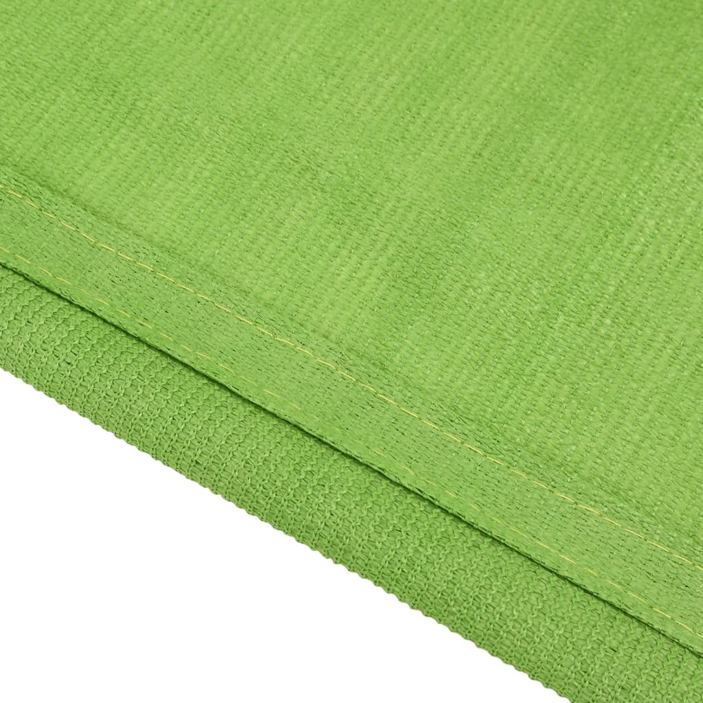 Tapis de tente vert clair 250x500 cm PEHD